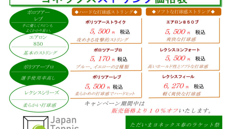 ストリングキャンペーン